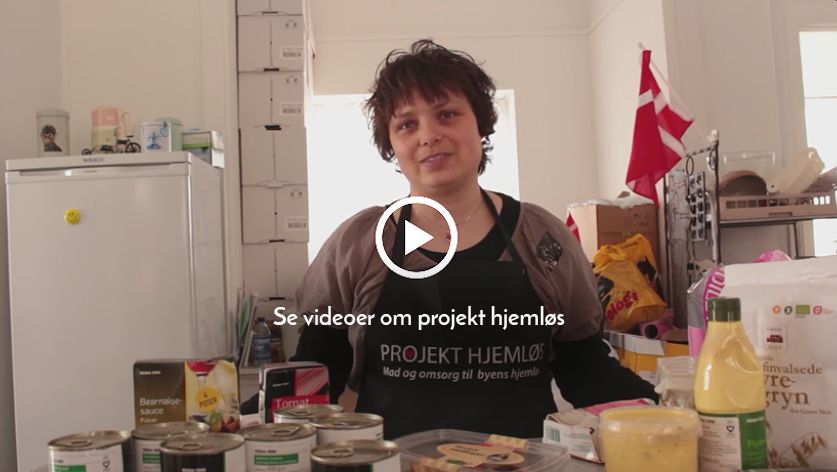 Se videoer om Projekt Hjemløs